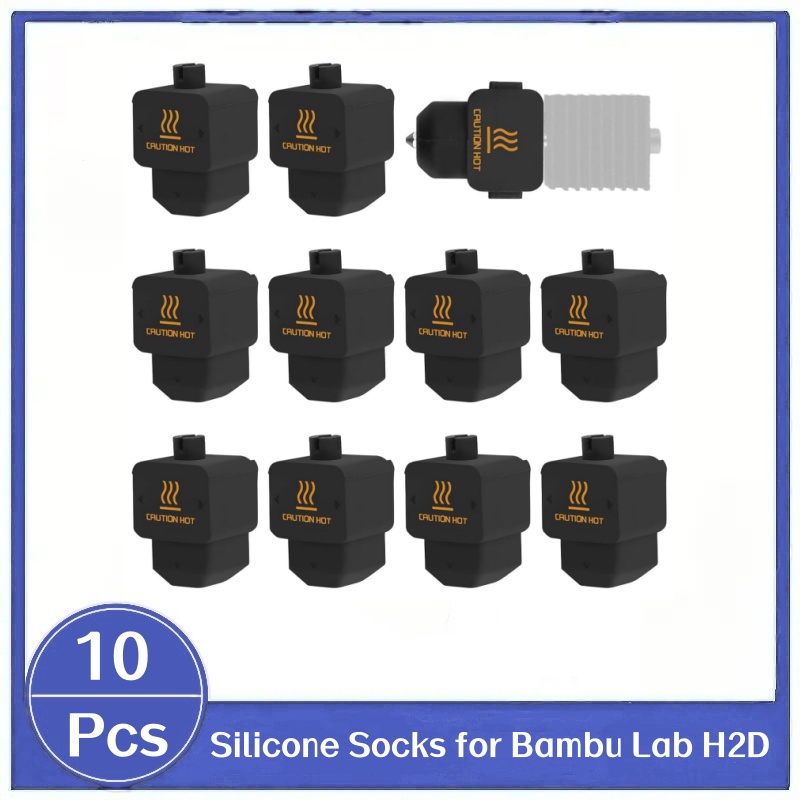 3D Printing Bambu Lab - 10 pares de calcetines de silicona