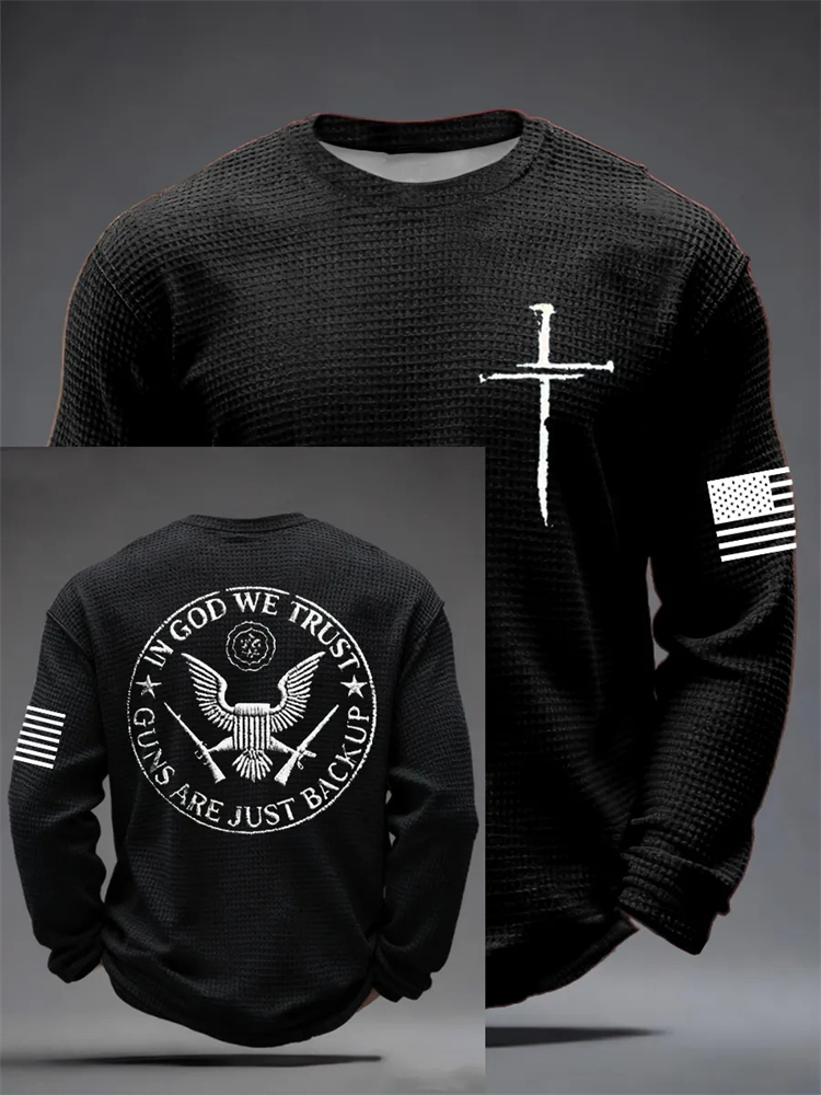 3D Printing Custom - Camiseta de manga larga para hombre