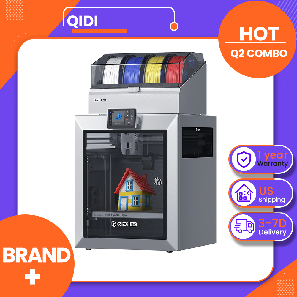 3D Printing Online Service - Impresora 3D QIDI Q2 Combo, impresión