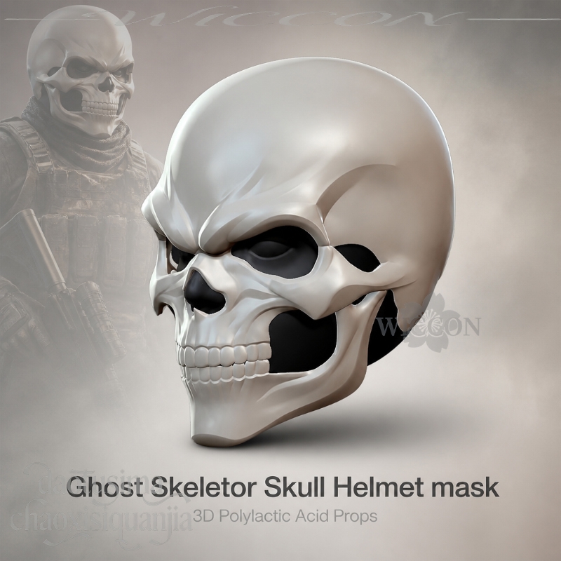 Máscara de Calavera Impresa en - 3D Printing Mask reseña y precio
