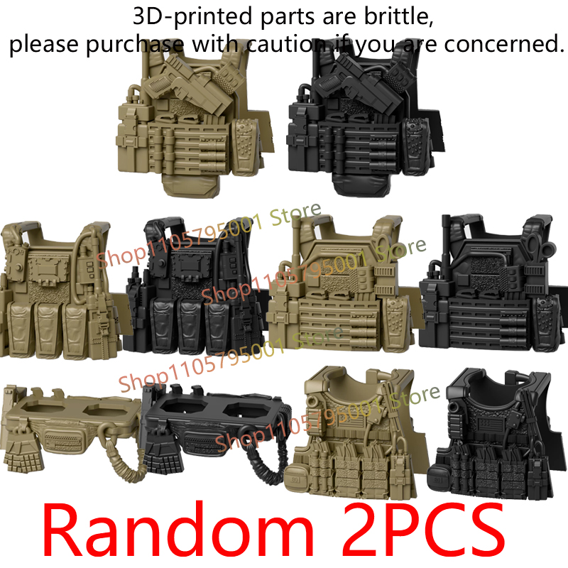Figuras de Soldados Militares  - 3D Printing Lego Bricks reseña y precio