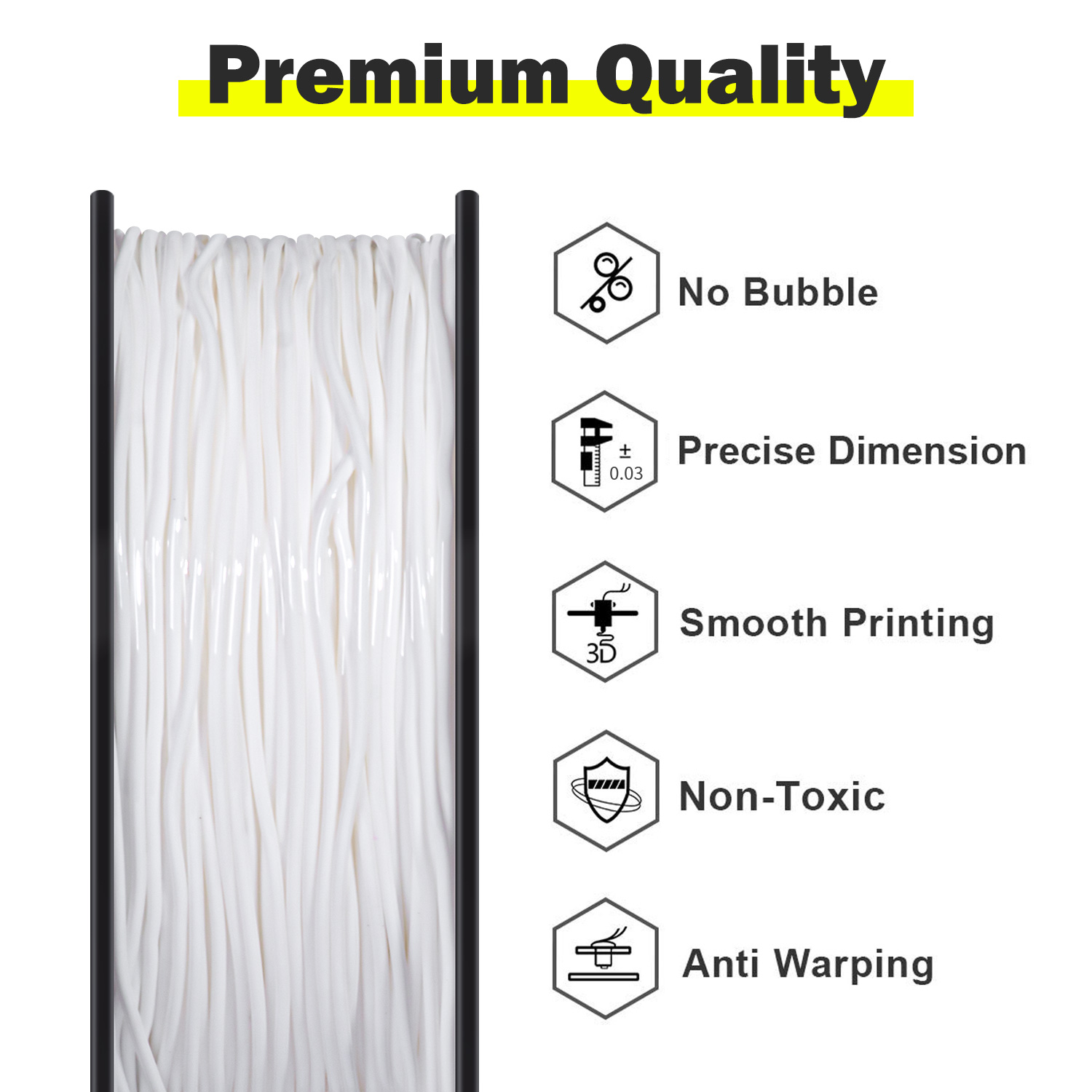 Filamento de Material Flexible - 3D Printing Nylon reseña y precio