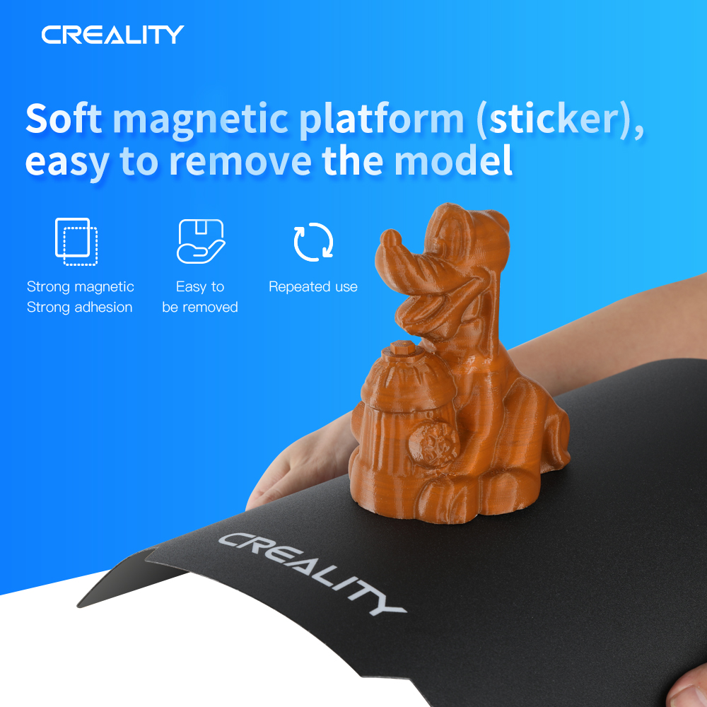Creality Ender 3 placa adhesiv - 3D Printing Guide reseña y precio